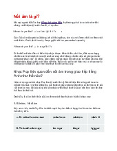 Nối âm Môn Tiếng anh | Trường Cao đẳng Công nghệ Tây Nguyên