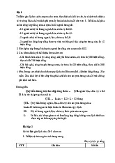 Bài tập Phân tích ngân sách và thu chi năm N và N+1 | Môn Tài Chính Công - Học viện Chính sách và Phát triển