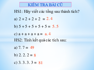 Bài 6: Lũy thừa với số mũ tự nhiên | Bài giảng PowerPoint Toán 6 | Kết nối tri thức