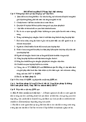 Đề kiểm tra giữa kì - Pháp luật đại cương | Trường Đại học Ngoại ngữ, Đại học Đà Nẵng