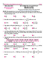 Đề ôn tập toán TNTHPTQG năm 2024 - 2025