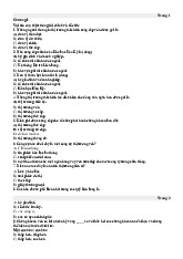 Trắc nghiệm ôn tập có đáp án - Môn Thị trường và các định chế tài chính - Đại Học Kinh Tế - Đại học Đà Nẵng