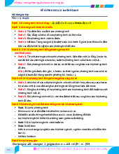 Đề cương giữa kì 1 Toán 9 năm 2025 – 2026 trường THCS Nguyễn Văn Linh – TP HCM