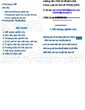 Học Thuyết Pháp Lý: Giới Thiệu và Phân Tích (Môn Luật)