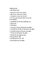 Nội dung chương học về điện lạnh Khoa học tự nhiên | Đại học Sư Phạm Hà Nội