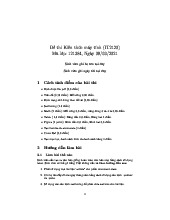 Đề thi Kiến thức máy tính (IT2120)| Môn Kiến thức máy tính| Trường Đại học Bách Khoa Hà Nội