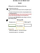 Báo Cáo Thực Tập Buổi 1: Thế Giới Quan Và Thay Đổi Cuộc Sống| Thực tập cơ bản | Trường Đại học Bách Khoa Hà Nội
