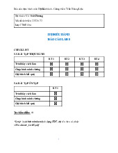 Mẫu Báo cáo thực hành lần 5 | Môn Hệ điều hành