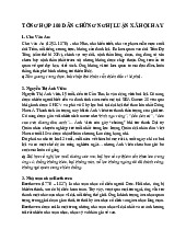 Tổng hợp 100 Dẫn Chứng Nghị Luận Xã Hội Hay - Tư Liệu Ôn Tập