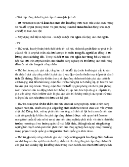 Vì sao nói giai cấp công nhân có sứ mệnh lịch sử?