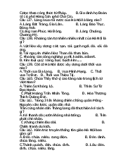 Tài liệu tổng hợp ôn tập Hà nội học