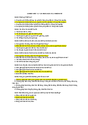 Bài tập trắc nghiệm Chương 1 | Triết học Mac - Lenin | Đại học Khoa học Tự Nhiên, Đại học Quốc gia Hà Nội