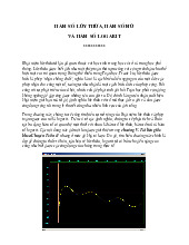 Tài liệu chuyên Toán chủ đề hàm số lũy thừa, hàm số mũ và hàm số logarit