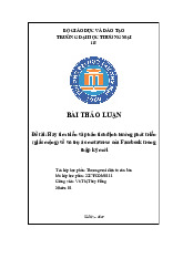 Hãy tìm hiểu và phân tích định hướng phát triển (giấc mộng) về vũ trụ ảo metaverse của Facebook trong thập kỷ mới | Bài thảo luận Thương mại điện tử căn bản