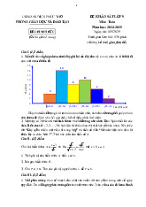 Đề khảo sát Toán 9 năm 2024 – 2025 phòng GD&ĐT Phúc Thọ – Hà Nội