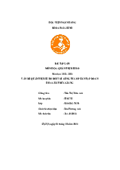 Vấn Đề Quản Trị Rủi Ro Đối Với Công Ty Cổ Phần Tập Đoàn Hóa Chất Đức Giang | Học Viện Ngân Hàng