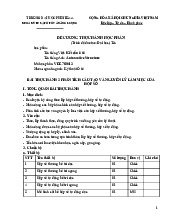 Bài Thực Hành 2: Phân Tích Kết Cấu Hộp Số - Mã VEE703012. Môn Kết cấu ô tô | Đại học Trường Đại học Phenika.