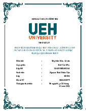 Tiểu luận phân tích quan điểm Triết học Mác - Lênin về con người và bản chất | Môn Triết học Mác - Lênin