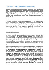 Tiểu luận Tìm hiểu về Hệ thống quản lý trách nhiệm xã hội môn Marketing căn bản - Học viện nông nghiệp Việt Nam