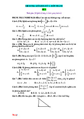 Bộ Đề Kiểm Tra Giữa Học Kỳ 1 Toán 9 Cánh Diều Có Đáp Án Ma Trận Đặc Tả