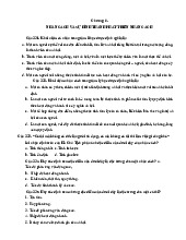 Tài Liệu Ôn Tập Chương 6: Nhân Cách và Sự Hình Thành Phát Triển Nhân Cách | Môn Tâm lý học - Trường Cao đẳng Kinh tế Công nghiệp Hà Nội