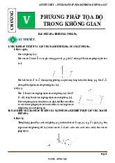Chuyên đề phương pháp tọa độ trong không gian từ cơ bản đến nâng cao