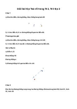 Giải Toán 6 Bài tập cuối chương VI Cánh diều