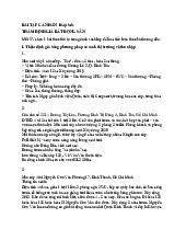Bài tập tiểu luận thẩm định giá bất động sản | Môn Quản trị bất động sản - Đại học Tài nguyên và Môi trường Thành phố Hồ Chí Minh