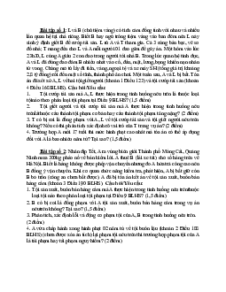 Bài tập học phần Luật hình sự của trường đại học Luật Hà Nội