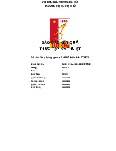 Đề tài: Xây dựng game SNAKE trên kit STM32 | Thực tập cơ bản | Trường Đại học Bách Khoa Hà Nội