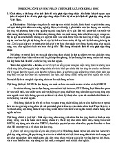 NỘI DUNG ÔN TẬP HỌC PHẦN CHỦ NGHĨA XÃ HỘI KHOA HỌC