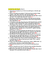 Lý thuyết môn xác suất thống kê | Đại học Kinh Tế Quốc Dân