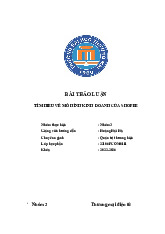 Nghiên Cứu Mô Hình Kinh Doanh của Shopee | Bài thảo luận thương mại điện tử