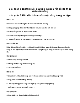 Giải Toán 6 Bài tập cuối chương IX - Kết nối tri thức với cuộc sống | Kết nối tri thức