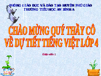 Giáo án điện tử Tiếng việt 1 Chân trời sáng tạo: Ôn tập