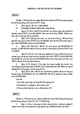 Bài tập Kế toán doanh nghiệp | Đại học Kinh tế kỹ thuật công nghiệp