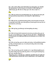 Các câu hỏi trắc nghiệm về đường bàng quan và ngân sách | Kinh tế vĩ mô 2 | Đại học Nông Lâm Thành phố Hồ Chí Minh