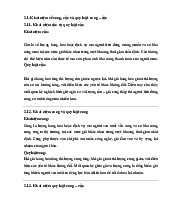 Khái niệm về cung, cầu và quy luật cung – cầu- Đề cương môn kinh tế chính trị -Trường Đại học Vinh