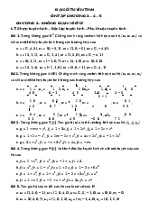 Đề cương môn đại số tuyến tính- Trường Đại học bách khoa - Đại học đà nẵng.