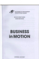 Business in Motion - Tiếng Anh | Đại học Mở Thành phố Hồ Chí Minh
