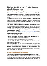 Biển báo giao thông là gì ? Ý nghĩa, tác dụng của biển báo giao thông