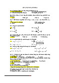 Bộ 260 Câu hỏi trắc nghiệm + đáp án ôn tập vật lý đại cương A1 | Trường Đại học sư phạm kỹ thuật TP Hồ Chí Minh