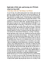 Nghị luận về tình yêu quê hương của Tế Hanh chọn lọc hay nhất