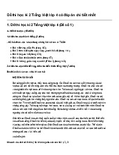 Đề thi học kì 2 Tiếng Việt lớp 4 có đáp án chi tiết nhất