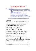 Bài 3: Ma trận nghịch đảo – Lý thuyết và bài tập | Tài liệu môn Toán cao cấp Trường đại học sư phạm kĩ thuật TP. Hồ Chí Minh