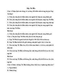 Soạn bài Tự đánh giá Kép Tư Bền | Ngữ văn 11 Cánh diều
