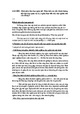 Tầm hạn quản trị khái niệm các yếu tố ảnh hưởng - Môn Quản trị Học - Đại Học Kinh Tế - Đại học Đà Nẵng