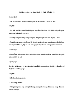 Bài 19: Vị trí địa lí, điều kiện tự nhiên và dân cư, xã hội Liên Bang Nga | Giải Địa lí 11 Cánh diều