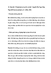 Bài 13: Pháp luật và Đạo đức trong xã hội - Phân tích và Đề xuất môn Pháp luật đại cương | Trường đại học Mở Hà Nội