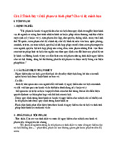 Trình bày về tội phạm và hình phạt? Cho ví dụ minh họa môn Công nghệ thông tin |Trường Đại học Kinh doanh và Công nghệ Hà Nội